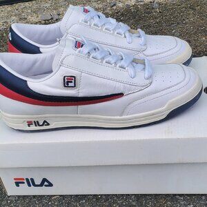 Sample Sale FILA ORIGINAL TENNIS LEATHER retro white Men size 9 SP00415M